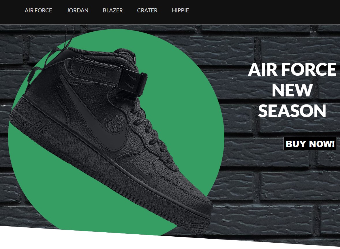 Shoe Store Website